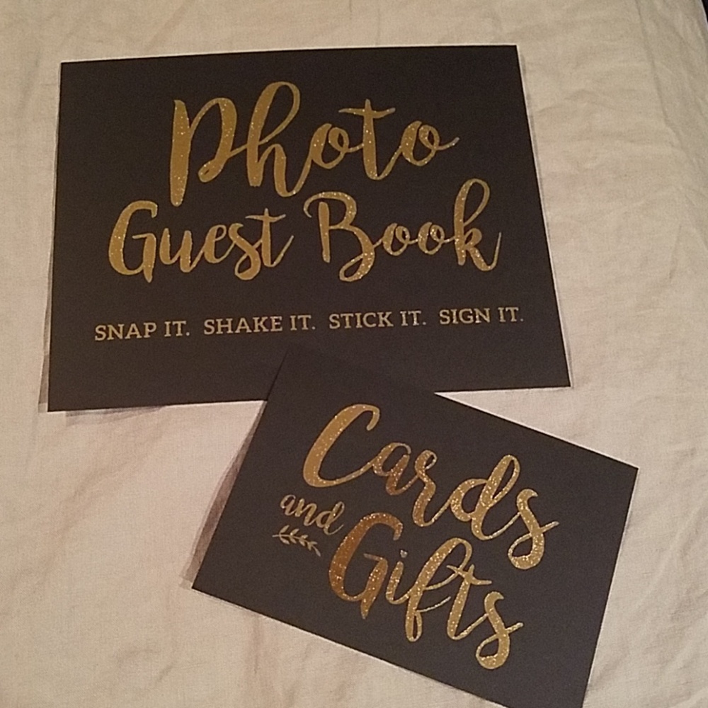 Wedding/Party signage